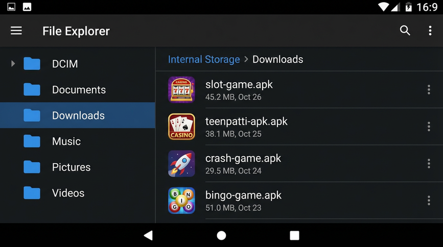 Main screen of winwin gameapk page for PK players